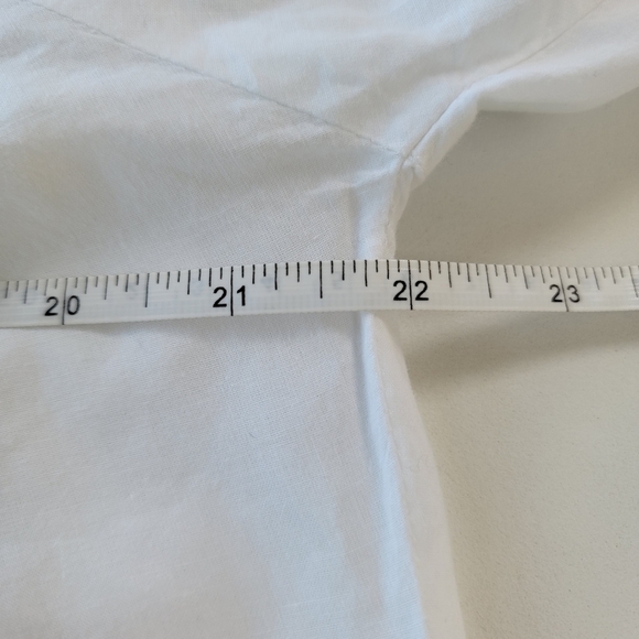 Fashion Fuse 100% Cotton Boho Peasant Blouse Size Large - Picture 8 of 9